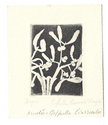 Arnoldo Ciarrocchi, Il Vischio (Mistletoe), Etching, 1960s-ZCI-1775652