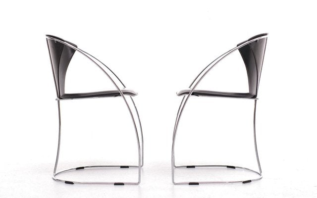 Arrben Linda Dining Chairs, Italy, 1982, Set of 4-GCG-1345384