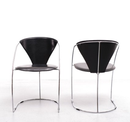 Arrben Linda Dining Chairs, Italy, 1982, Set of 4-GCG-1345384