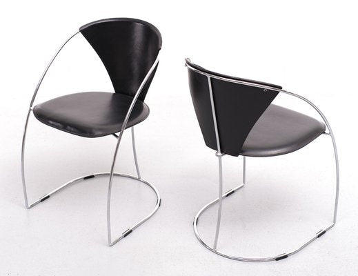 Arrben Linda Dining Chairs, Italy, 1982, Set of 4-GCG-1345384