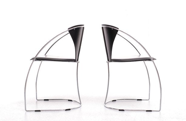 Arrben Linda Dining Chairs, Italy, 1982, Set of 4-GCG-1345384