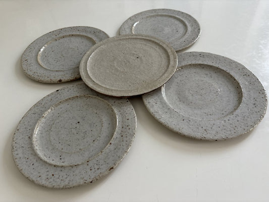 Art Ceramic Plate Set by Raija Tuumi for Arabia, 1967, Set of 5