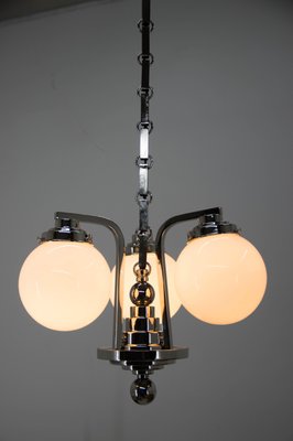 Art Deco 3-Arm Chandelier, 1920s-TZ-1062767