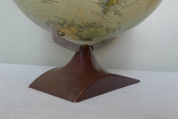 Art Deco 32 cm Political Streamline Globe on Bakelite Stand from JRO Verlag, 1950s-VRE-716658