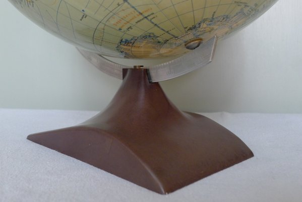 Art Deco 32 cm Political Streamline Globe on Bakelite Stand from JRO Verlag, 1950s-VRE-716658