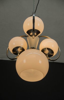 Art Deco 4-Light Chandelier, 1930s-TZ-1049751