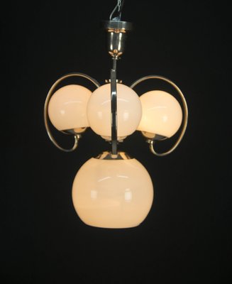 Art Deco 4-Light Chandelier, 1930s-TZ-1049751