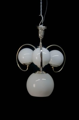 Art Deco 4-Light Chandelier, 1930s-TZ-1049751