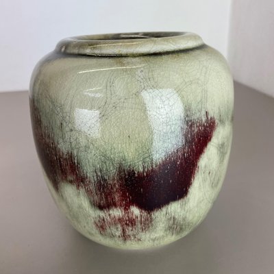 Art Deco Abstract Bauhaus Pottery Vase by WMF Ikora, Germany, 1930s-QZ-1149881