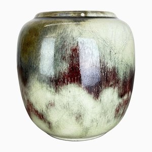 Art Deco Abstract Bauhaus Pottery Vase by WMF Ikora, Germany, 1930s-QZ-1149881