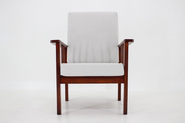 Art Deco Adjustable Armchair, Czechoslovakia, 1940s-TZ-1384743