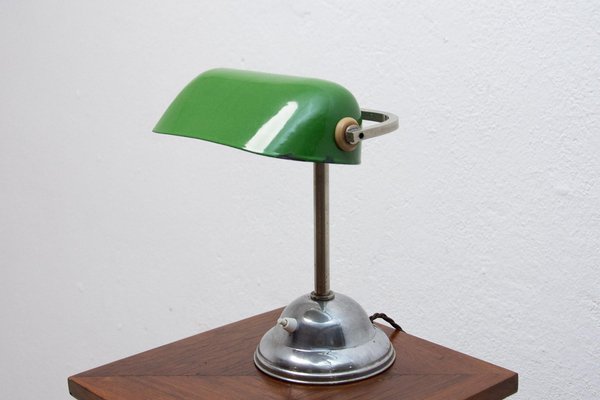 Art Deco Adjustable Banker Lamp, 1930s-HXT-1310191