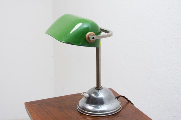 Art Deco Adjustable Banker Lamp, 1930s-HXT-1310191