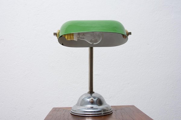 Art Deco Adjustable Banker Lamp, 1930s-HXT-1310191