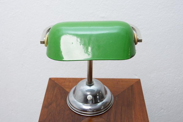 Art Deco Adjustable Banker Lamp, 1930s-HXT-1310191