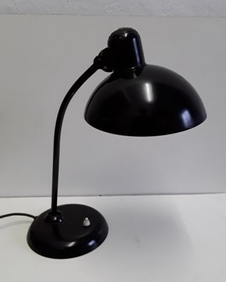 Art Deco Adjustable Black Table Lamp from Kaiser Idell / Kaiser Leuchten, 1930s-HOI-725977