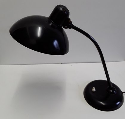 Art Deco Adjustable Black Table Lamp from Kaiser Idell / Kaiser Leuchten, 1930s-HOI-725977