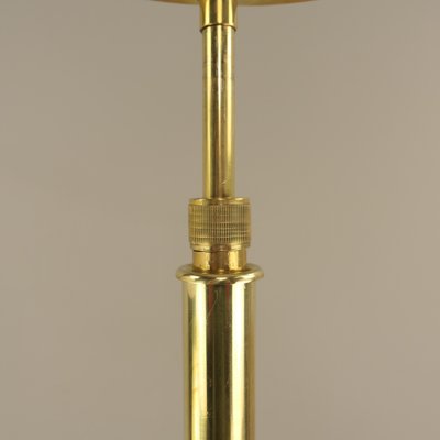 Art Deco Adjustable Brass Floor Lamp, Münich, 1930s-KDB-1811177