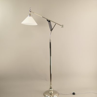 Art Deco Adjustable Floor Lamp from Wiener Werkstätte, 1920s-KDB-1724187