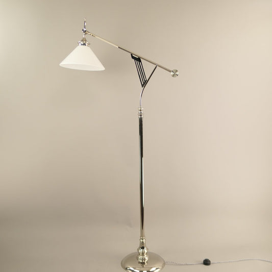 Art Deco Adjustable Floor Lamp from Wiener Werkstätte, 1920s