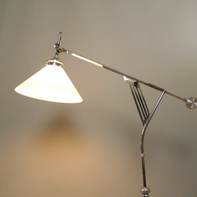 Art Deco Adjustable Floor Lamp from Wiener Werkstätte, 1920s-KDB-1724187