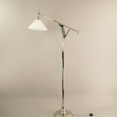 Art Deco Adjustable Floor Lamp from Wiener Werkstätte, 1920s-KDB-1724187