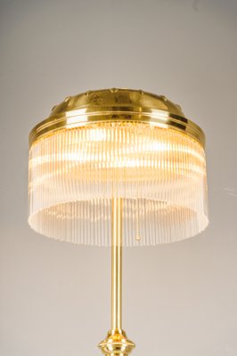 Art Deco Adjustable Floor Lamp with Opaline Glass Sticks, 1920s-SPD-1820641