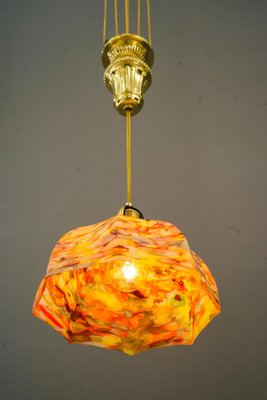 Art Deco Adjustable Pendant Light, Vienna, 1920s-SPD-1794498