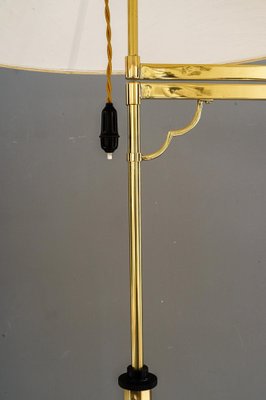 Art Deco Adjustable Swivel Floor Lamp with Fabric Shade, Vienna, 1920s-SPD-1784447