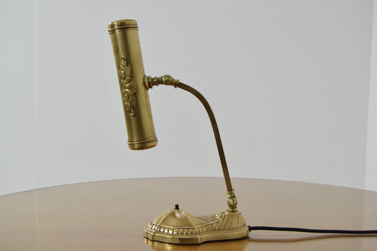 Art Deco Adjustable Table Lamp, 1930s