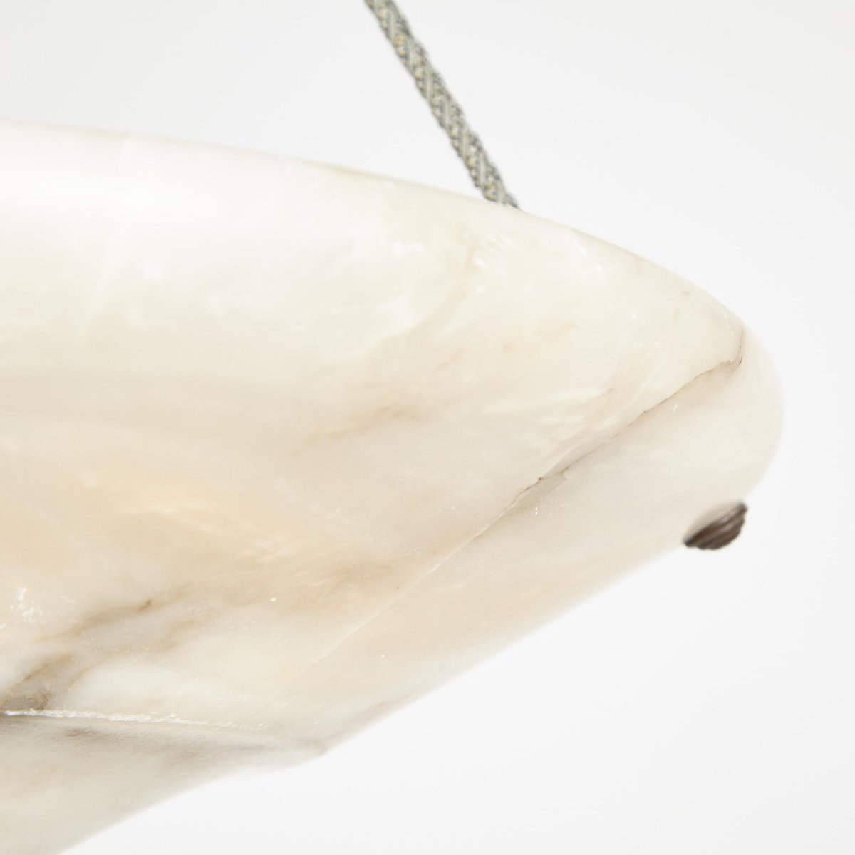 Art Deco Alabaster Pendant Lamp