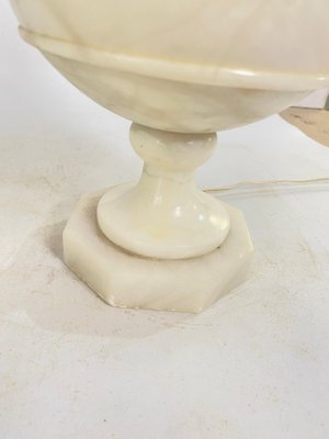 Art Deco Alabaster Urn Uplighter Table Lamp, France, 1960s-UR-1734464