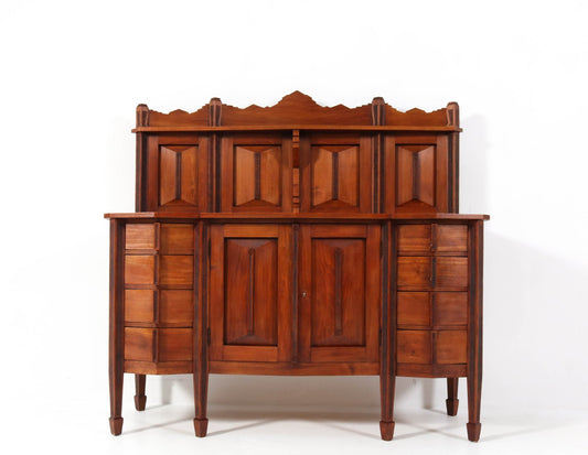 Art Deco Amsterdam School Credenza or Sideboard, 1920s