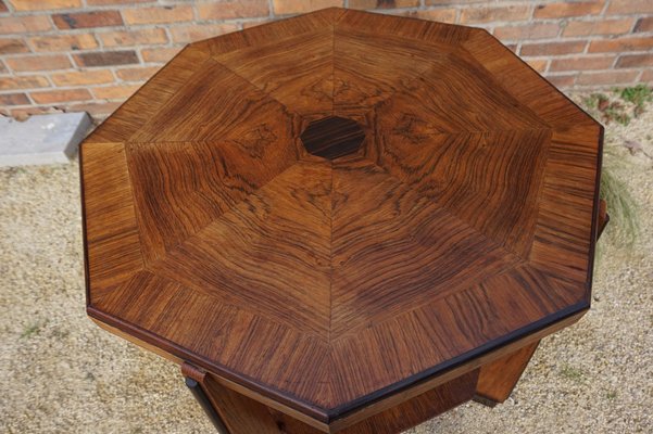 Art Deco Amsterdamse School Oak Coffee or Side Table, Netherlands, 1920s-EA-1445088