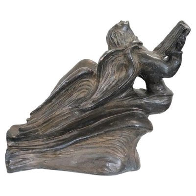 Art Deco Angel, 1920s-1940s, Bronze Sculpture-DCO-2032039