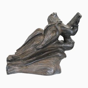 Art Deco Angel, 1920s-1940s, Bronze Sculpture-DCO-2032039