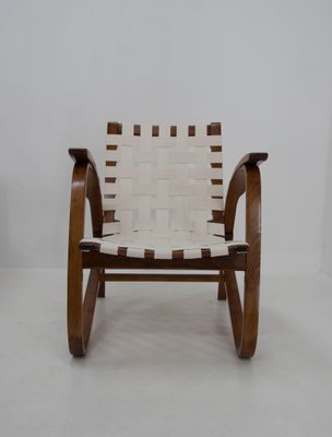 Art Deco Armchair attributed to Jan Vanek, 1930s-TZ-1398623