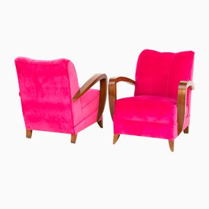 Art Deco Armchair Couple, 1940s, Set of 2-NZV-1723683