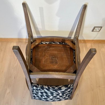 Art Deco Armchair in Limed Oak by De Coene Fères, 1935-NNB-1772830