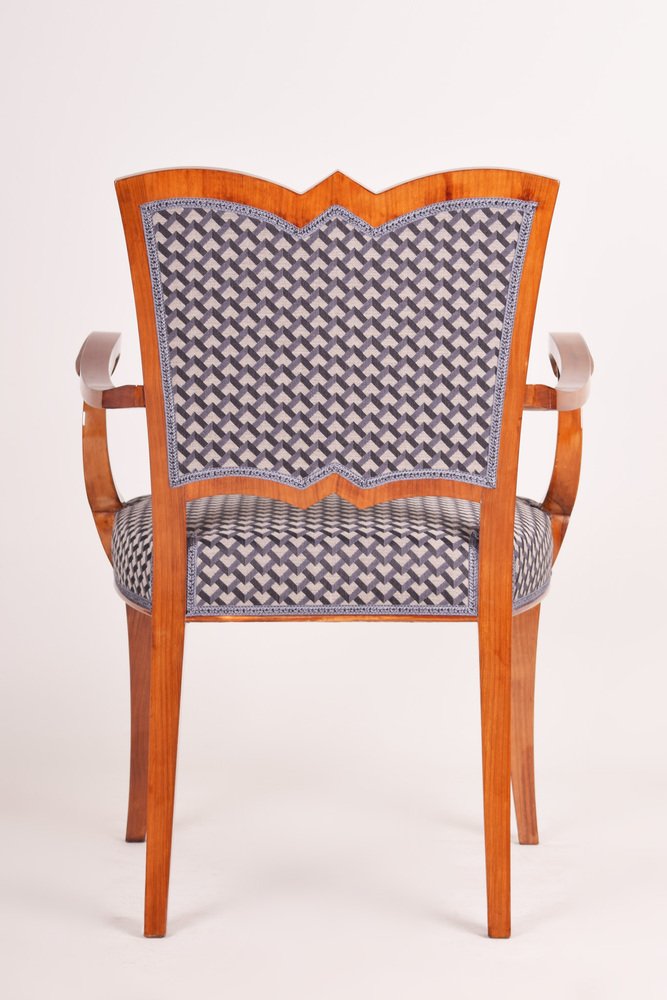 Art Deco Armchair in Walnut, Czech, 1920s