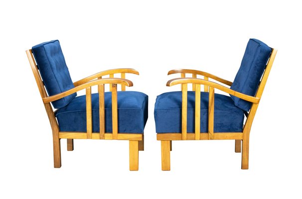 Art Deco Armchairs, 1908, Set of 2-YZB-1822566