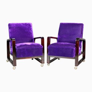 Art Deco Armchairs, 1921, Set of 2-YZB-2035621