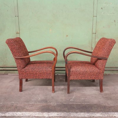 Art Deco Armchairs, 1930s, Set of 2-WK-656514