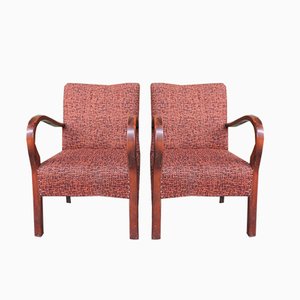 Art Deco Armchairs, 1930s, Set of 2-WK-656514