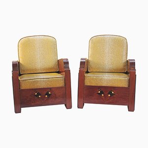 Art Deco Armchairs, 1930s, Set of 2-CEJ-488324