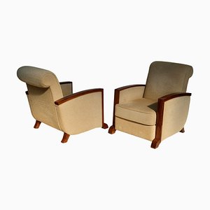 Art Deco Armchairs, 1990s, Set of 2-CXC-1756480