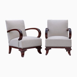 Art Deco Armchairs attributed to Lajos Kozma, 1922, Set of 2-YZB-2035632