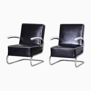 Art Deco Armchairs attributed to Mücke Melder, 1930s, Set of 2-WHY-1767438