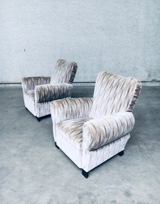 Art Deco Armchairs, Belgium, 1940s, Set of 2-RQV-1348279