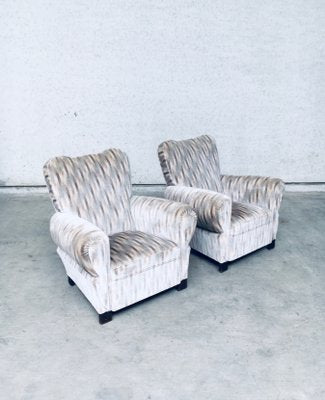 Art Deco Armchairs, Belgium, 1940s, Set of 2-RQV-1348279